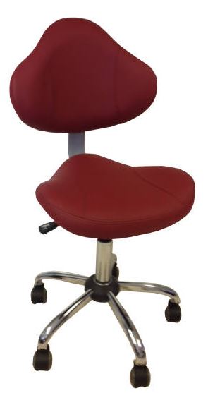 Tech Chair TC001 - Bright Burgundy